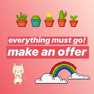 Make an offer :) All reasonable offers accepted!